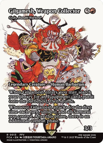 Gilgamesh, Weapon Collector - Godo, Bandit Warlord (Showcase) [FINAL FANTASY : Through the Ages] - The Mythic Store | 24h Order Processing