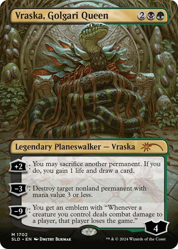 Vraska, Golgari Queen (1702) [Secret Lair Drop Series] - The Mythic Store | 24h Order Processing