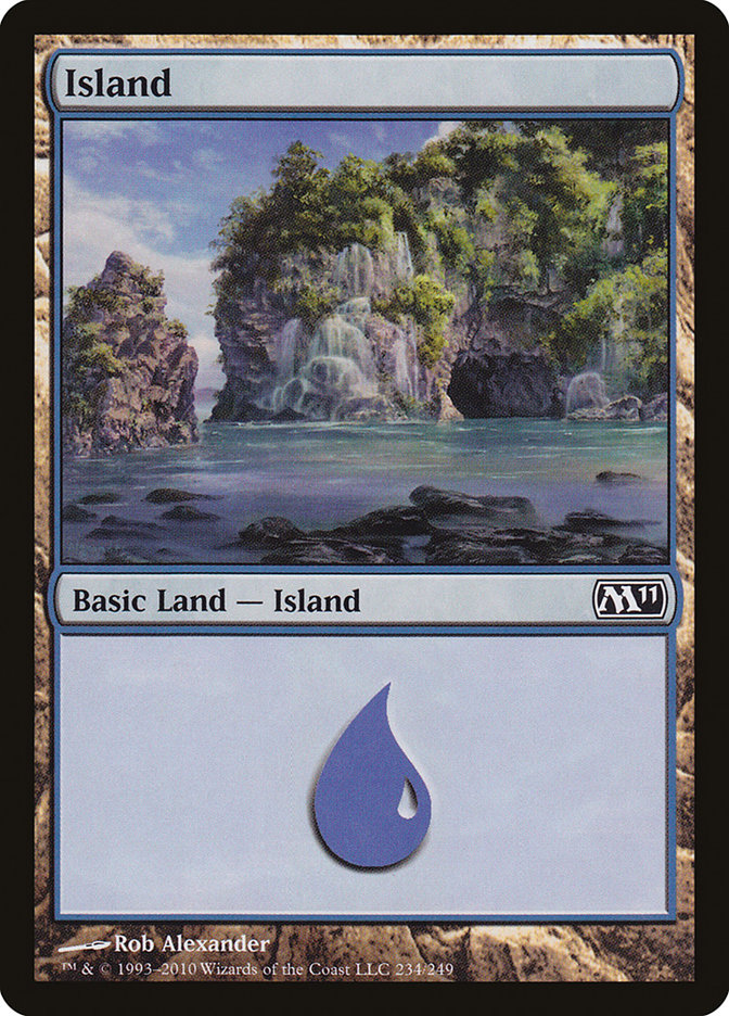 Island (234) [Magic 2011] - The Mythic Store | 24h Order Processing