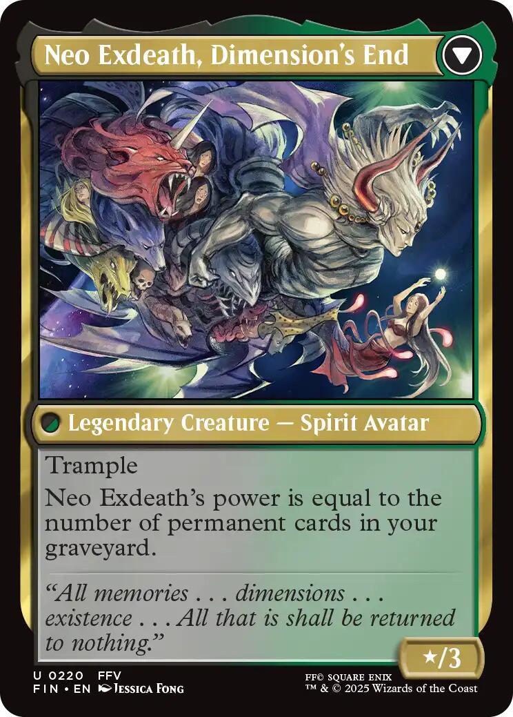 Exdeath, Void Warlock // Neo Exdeath, Dimension's End [FINAL FANTASY] - The Mythic Store | 24h Order Processing