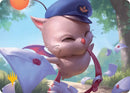 Delivery Moogle Art Card (Gold-Stamped Planeswalker Symbol) [FINAL FANTASY Art Series] - The Mythic Store | 24h Order Processing