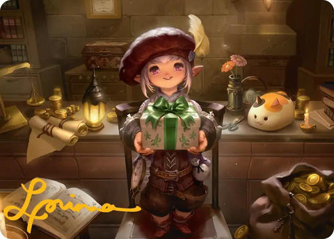 Tataru Taru Art Card (Gold-Stamped Signature) [FINAL FANTASY Art Series] - The Mythic Store | 24h Order Processing