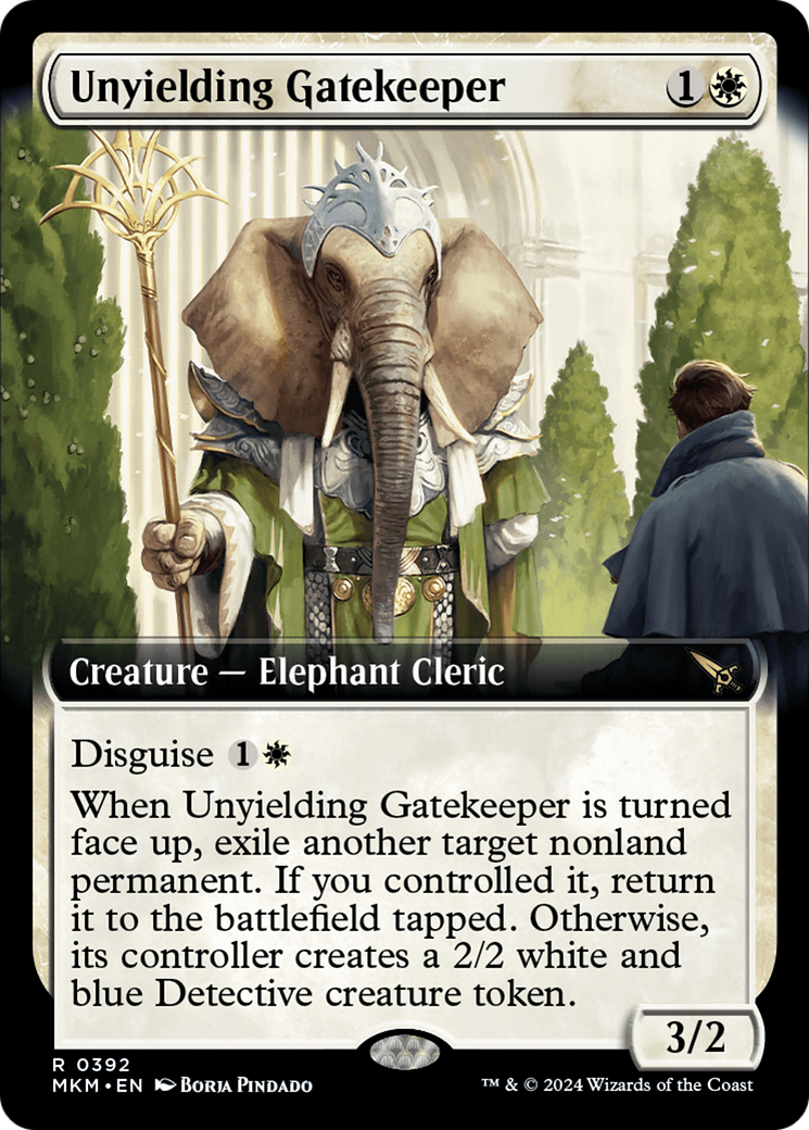 Unyielding Gatekeeper (Extended Art) [Murders at Karlov Manor] - The Mythic Store | 24h Order Processing