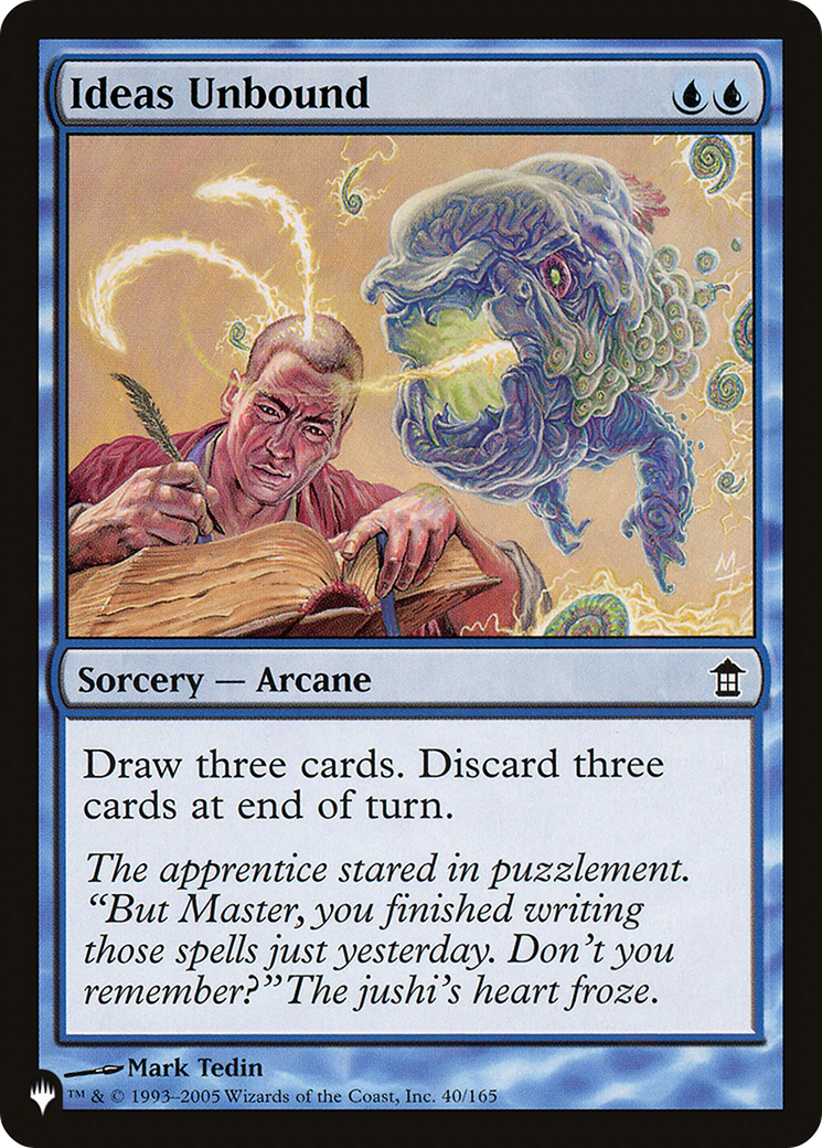 Ideas Unbound [The List] - The Mythic Store | 24h Order Processing