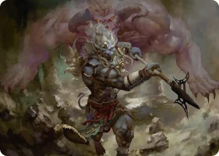 Kimahri, Valiant Guardian Art Card [FINAL FANTASY Art Series] - The Mythic Store | 24h Order Processing