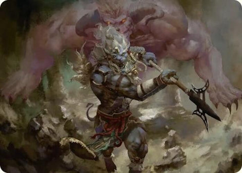 Kimahri, Valiant Guardian Art Card [FINAL FANTASY Art Series] - The Mythic Store | 24h Order Processing