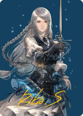 Jill, Shiva's Dominant Art Card (Gold-Stamped Signature) [FINAL FANTASY Art Series] - The Mythic Store | 24h Order Processing