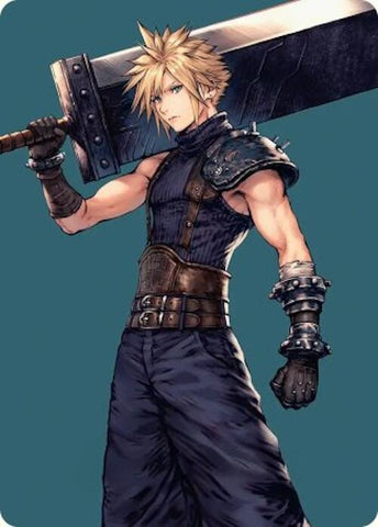 Cloud, Ex-SOLDIER Art Card [FINAL FANTASY Art Series] - The Mythic Store | 24h Order Processing
