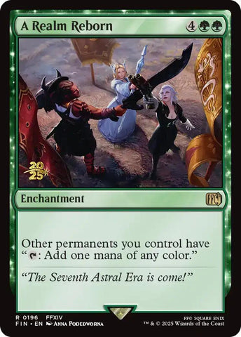 A Realm Reborn [FINAL FANTASY Prerelease Promo] - The Mythic Store | 24h Order Processing