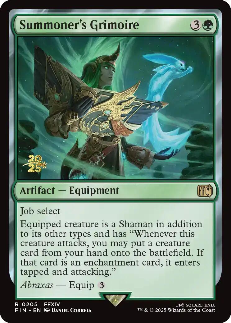 Summoner's Grimoire [FINAL FANTASY Prerelease Promo] - The Mythic Store | 24h Order Processing