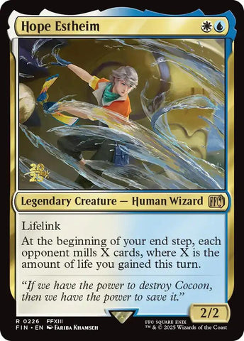 Hope Estheim [FINAL FANTASY Prerelease Promo] - The Mythic Store | 24h Order Processing