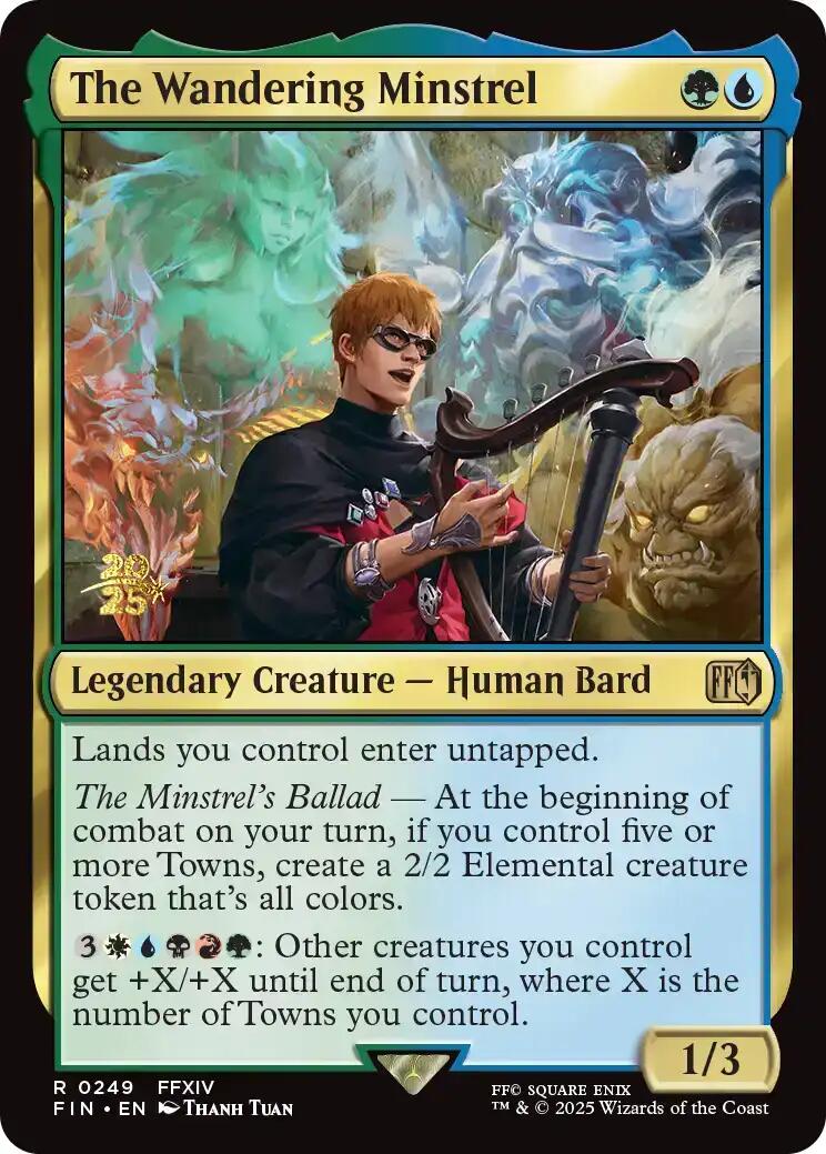 The Wandering Minstrel [FINAL FANTASY Prerelease Promo] - The Mythic Store | 24h Order Processing