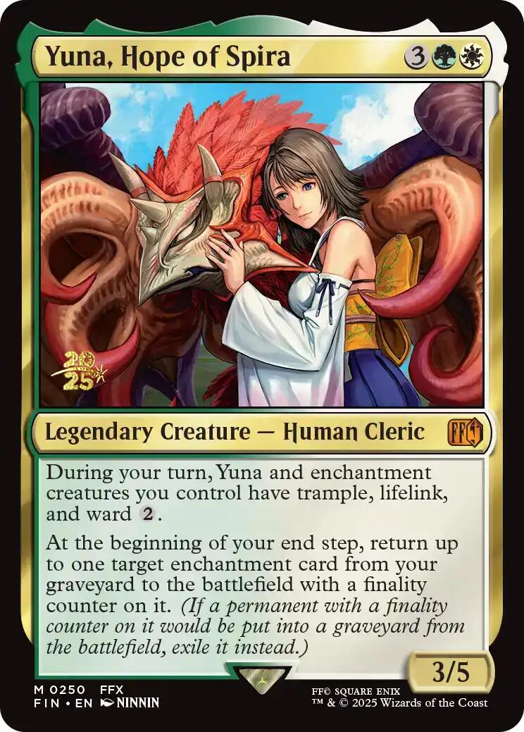 Yuna, Hope of Spira [FINAL FANTASY Prerelease Promo] - The Mythic Store | 24h Order Processing