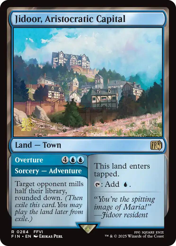 Jidoor, Aristocratic Capital [FINAL FANTASY Prerelease Promo] - The Mythic Store | 24h Order Processing