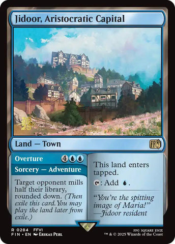 Jidoor, Aristocratic Capital [FINAL FANTASY Prerelease Promo] - The Mythic Store | 24h Order Processing