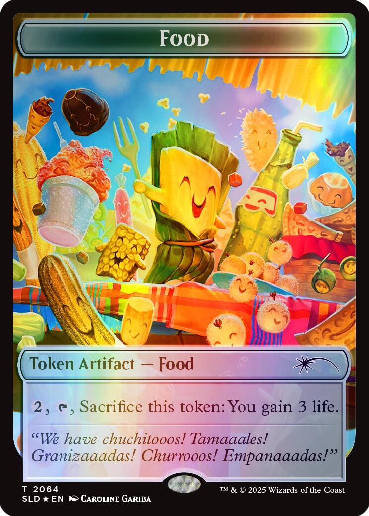 Food Token (2064) (Rainbow Foil) [Secret Lair Drop Series] - The Mythic Store | 24h Order Processing