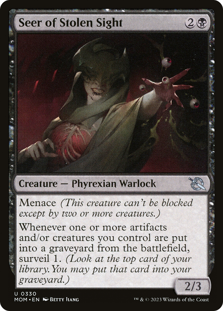 Seer of Stolen Sight [March of the Machine] - The Mythic Store | 24h Order Processing