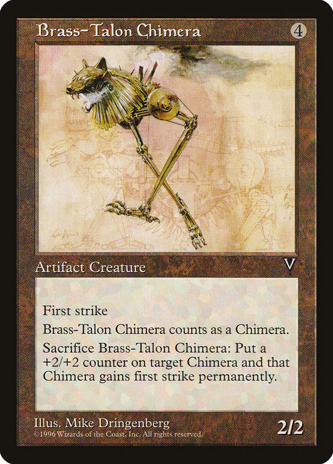 Brass-Talon Chimera [Visions] - The Mythic Store | 24h Order Processing