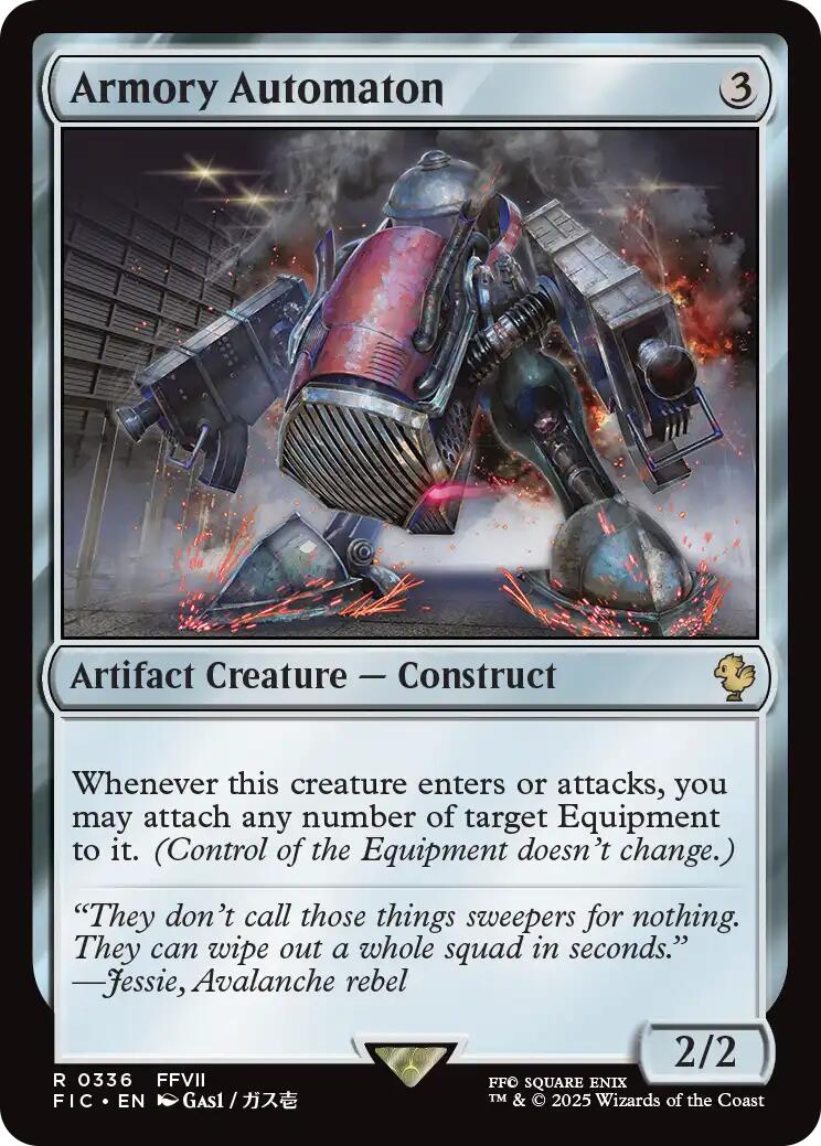 Armory Automaton (Surge Foil) [FINAL FANTASY Commander] - The Mythic Store | 24h Order Processing