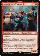 Avalanche of Sector 7 (Surge Foil) [FINAL FANTASY Commander] - The Mythic Store | 24h Order Processing