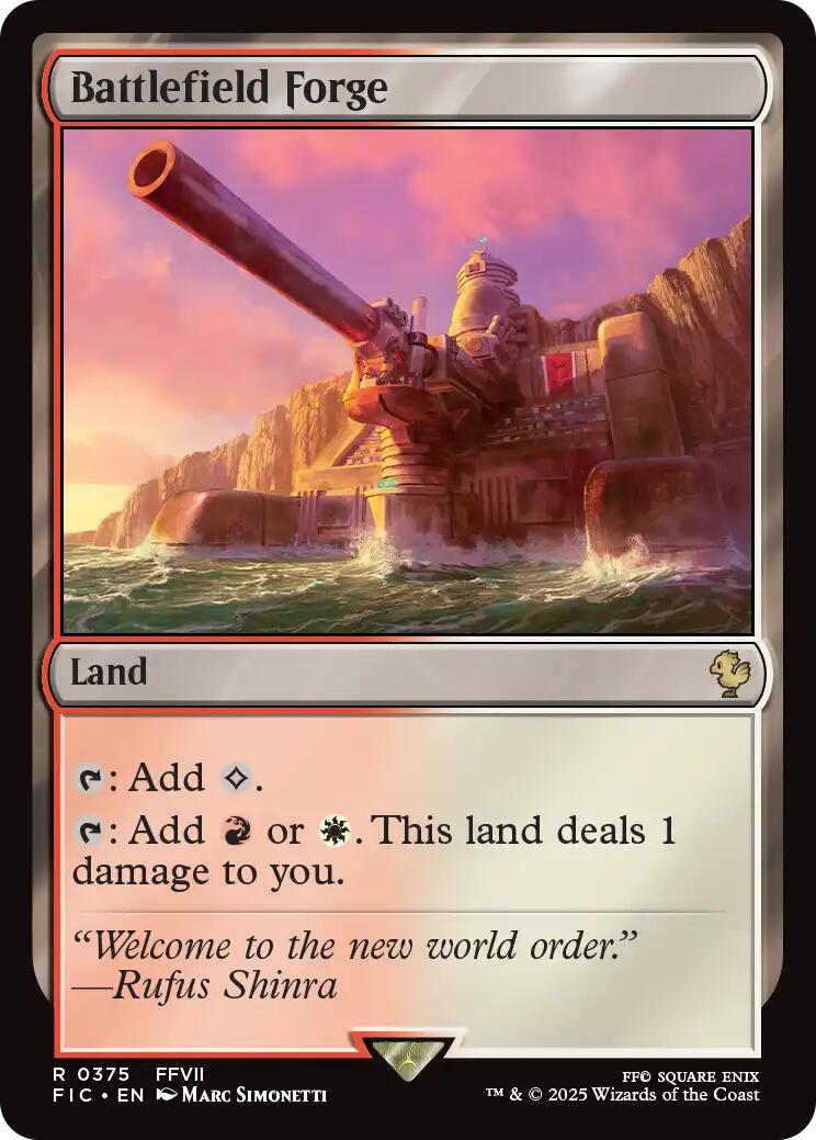 Battlefield Forge (Surge Foil) [FINAL FANTASY Commander] - The Mythic Store | 24h Order Processing
