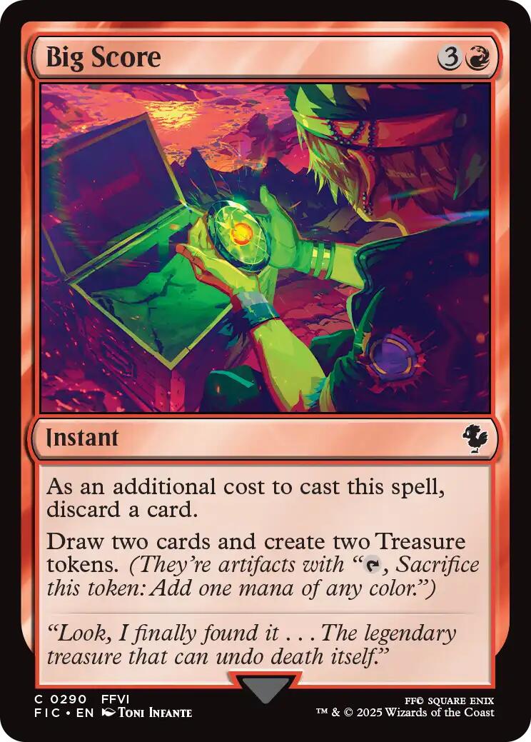 Big Score (Surge Foil) [FINAL FANTASY Commander] - The Mythic Store | 24h Order Processing