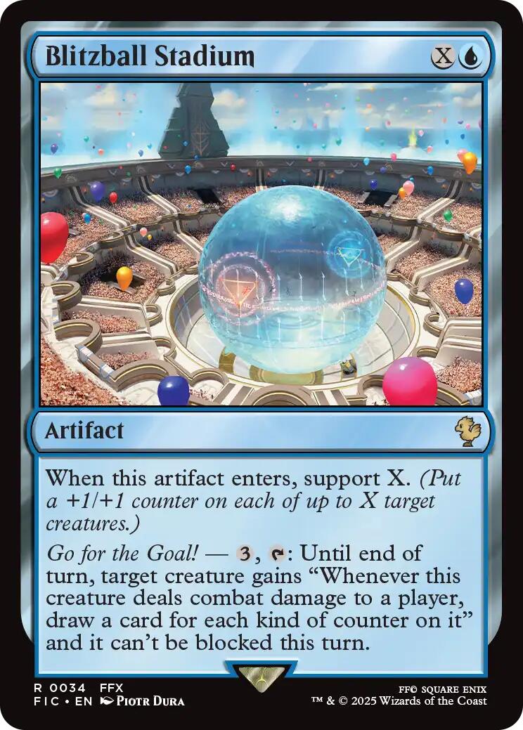Blitzball Stadium (Surge Foil) [FINAL FANTASY Commander] - The Mythic Store | 24h Order Processing