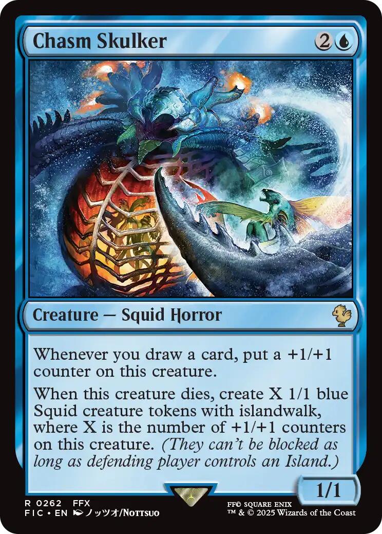 Chasm Skulker (Surge Foil) [FINAL FANTASY Commander] - The Mythic Store | 24h Order Processing