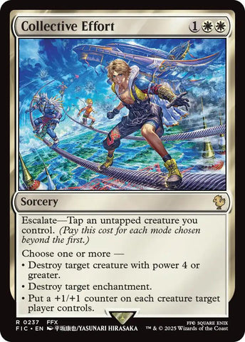 Collective Effort (Surge Foil) [FINAL FANTASY Commander] - The Mythic Store | 24h Order Processing