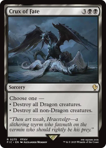 Crux of Fate (Surge Foil) [FINAL FANTASY Commander] - The Mythic Store | 24h Order Processing