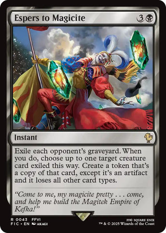 Espers to Magicite (Surge Foil) [FINAL FANTASY Commander] - The Mythic Store | 24h Order Processing