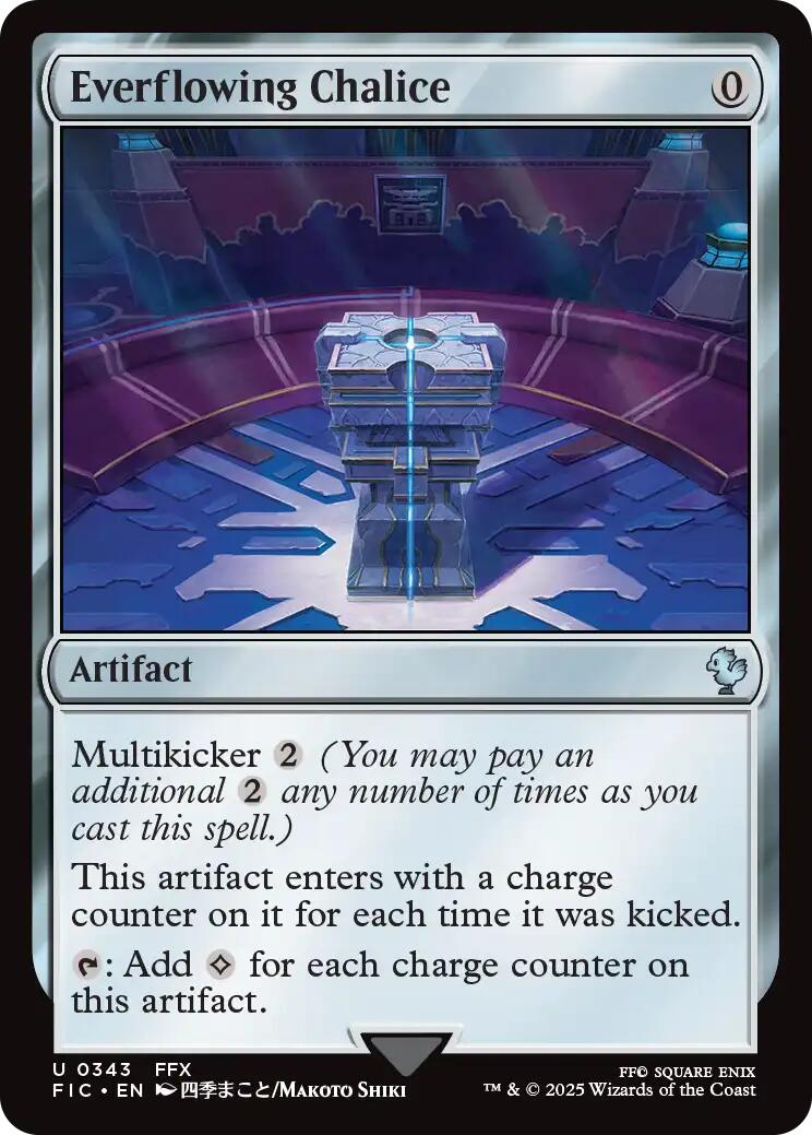 Everflowing Chalice (Surge Foil) [FINAL FANTASY Commander] - The Mythic Store | 24h Order Processing