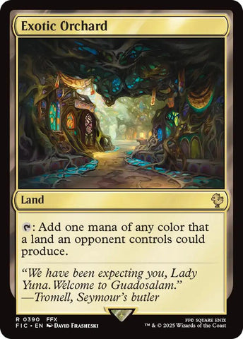 Exotic Orchard (Surge Foil) [FINAL FANTASY Commander] - The Mythic Store | 24h Order Processing