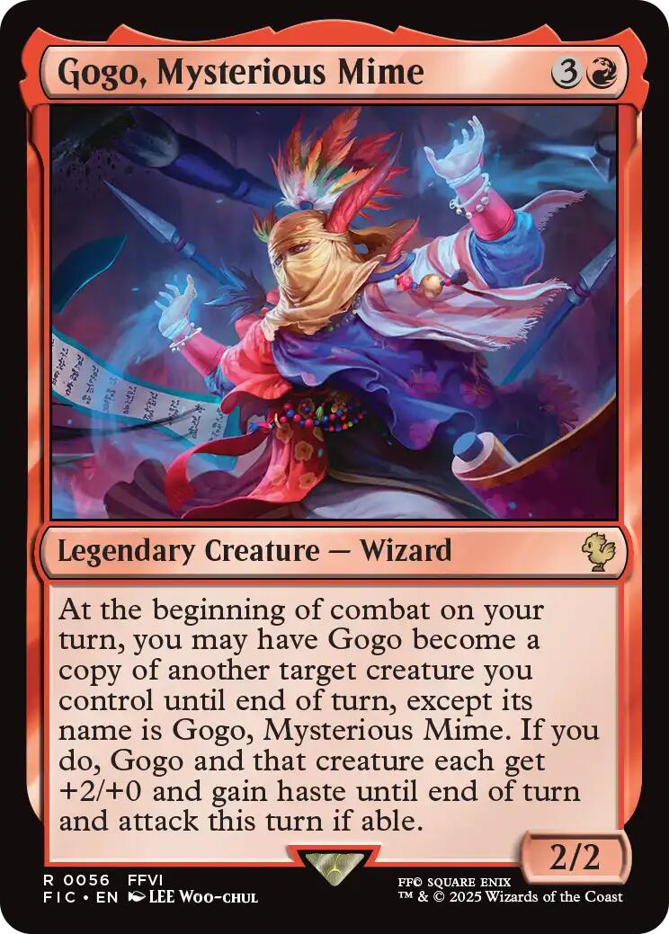 Gogo, Mysterious Mime (Surge Foil) [FINAL FANTASY Commander] - The Mythic Store | 24h Order Processing
