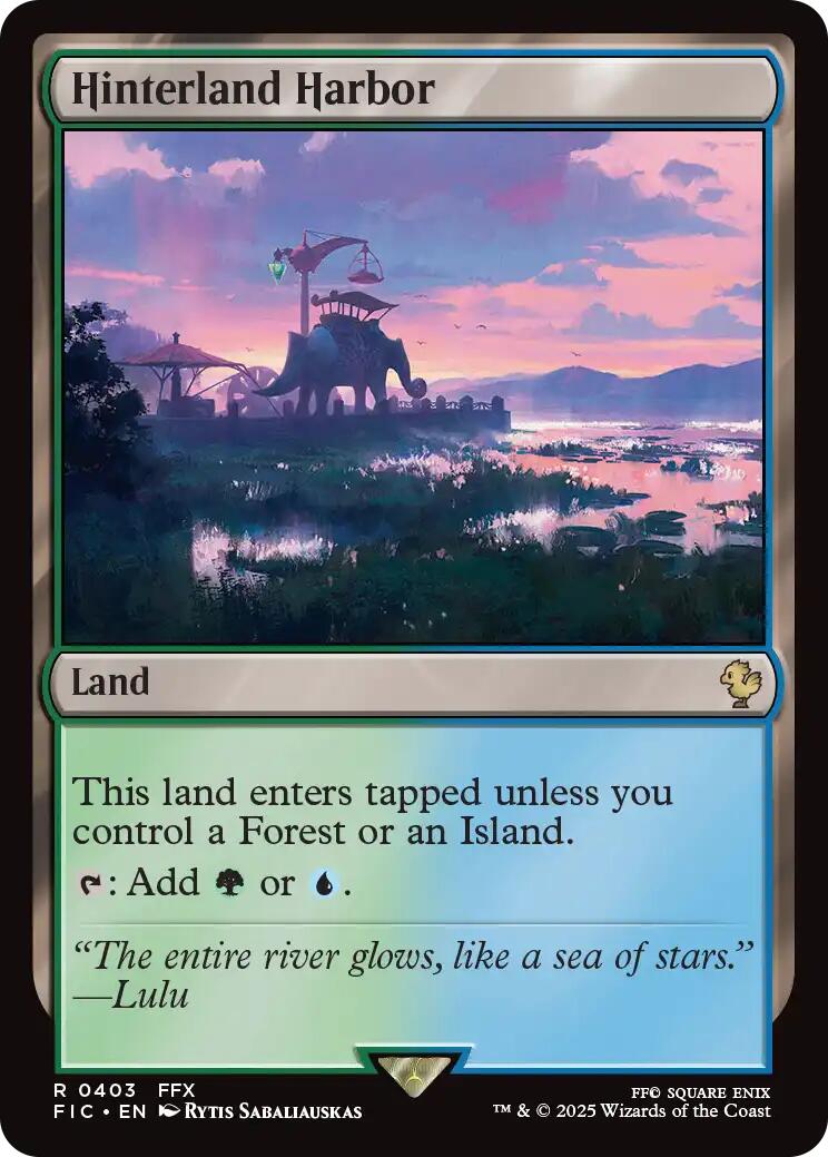 Hinterland Harbor (Surge Foil) [FINAL FANTASY Commander] - The Mythic Store | 24h Order Processing