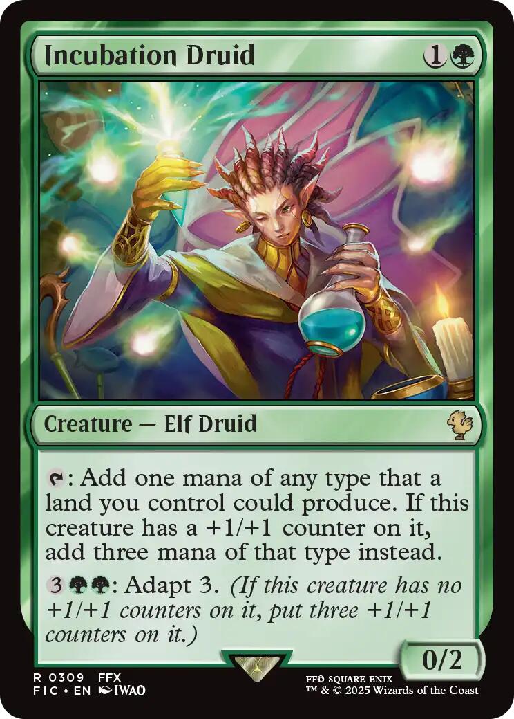 Incubation Druid (Surge Foil) [FINAL FANTASY Commander] - The Mythic Store | 24h Order Processing