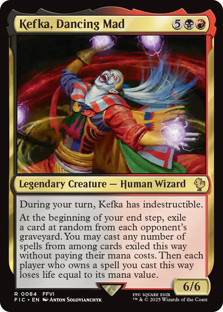 Kefka, Dancing Mad (Surge Foil) [FINAL FANTASY Commander] - The Mythic Store | 24h Order Processing