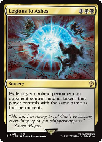 Legions to Ashes (Surge Foil) [FINAL FANTASY Commander] - The Mythic Store | 24h Order Processing