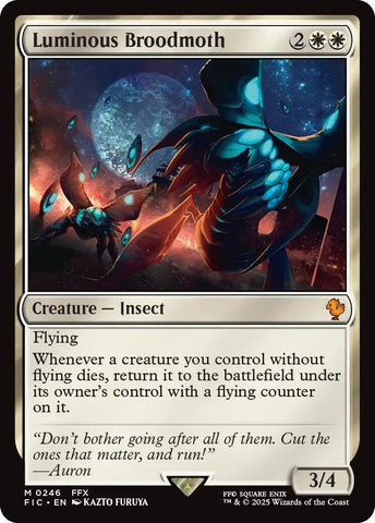 Luminous Broodmoth (Surge Foil) [FINAL FANTASY Commander] - The Mythic Store | 24h Order Processing