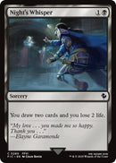 Night's Whisper (Surge Foil) [FINAL FANTASY Commander] - The Mythic Store | 24h Order Processing