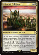 Priest of Fell Rites (Surge Foil) [FINAL FANTASY Commander] - The Mythic Store | 24h Order Processing