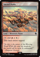 Sacred Peaks (Surge Foil) [FINAL FANTASY Commander] - The Mythic Store | 24h Order Processing
