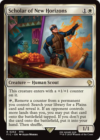 Scholar of New Horizons (Surge Foil) [FINAL FANTASY Commander] - The Mythic Store | 24h Order Processing