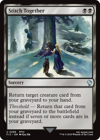 Stitch Together (Surge Foil) [FINAL FANTASY Commander] - The Mythic Store | 24h Order Processing