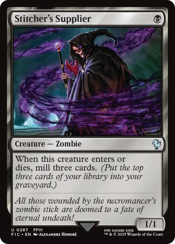 Stitcher's Supplier (Surge Foil) [FINAL FANTASY Commander] - The Mythic Store | 24h Order Processing