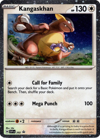 Kangaskhan (202) (Cosmos Holo) [Scarlet & Violet: Black Star Promos] - The Mythic Store | 24h Order Processing