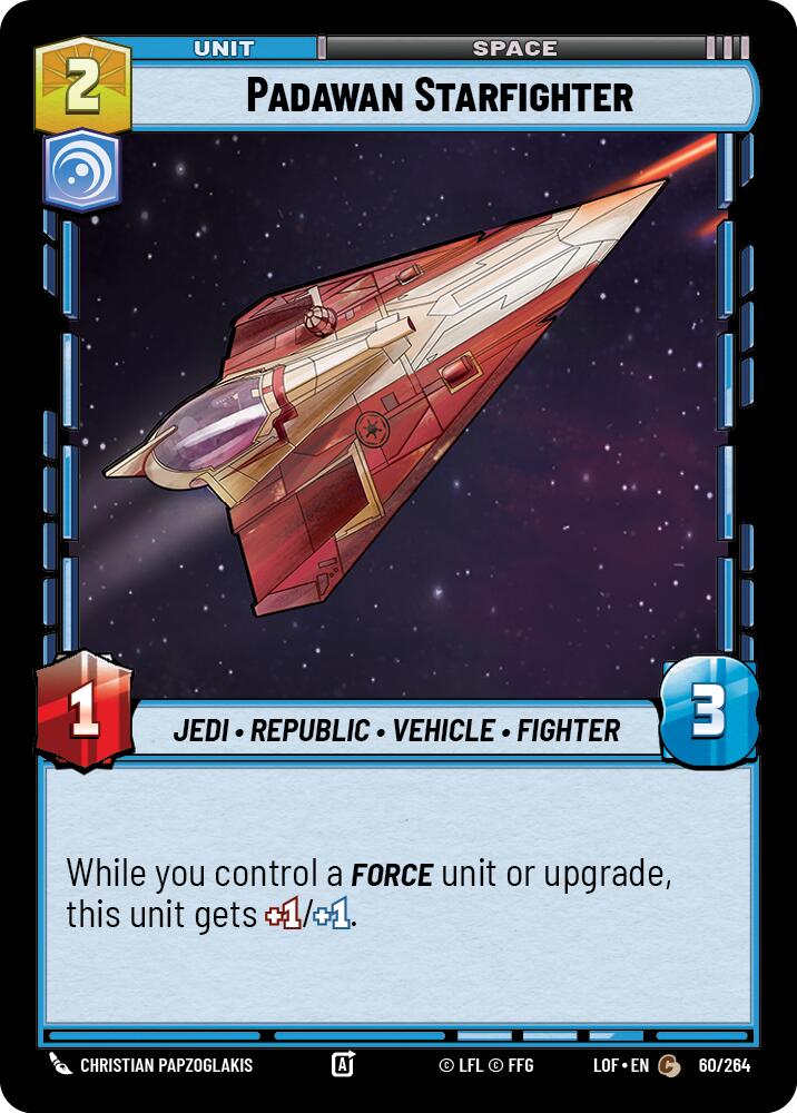Padawan Starfighter (60/264) (60/264) [Legends of the Force]