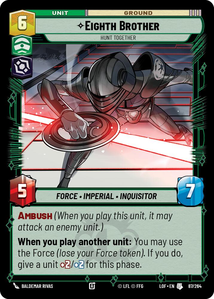 Eighth Brother - Hunt Together (87/264) (87/264) [Legends of the Force] - The Mythic Store | 24h Order Processing