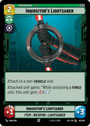 Inquisitor's Lightsaber (90/264) (90/264) [Legends of the Force] - The Mythic Store | 24h Order Processing