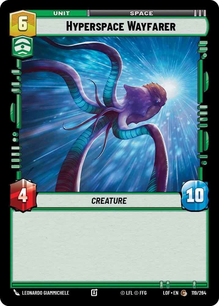 Hyperspace Wayfarer (119/264) (119/264) [Legends of the Force] - The Mythic Store | 24h Order Processing